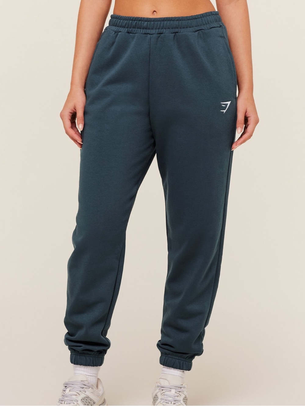 Gymshark Dark Teal Logo Sweatpants